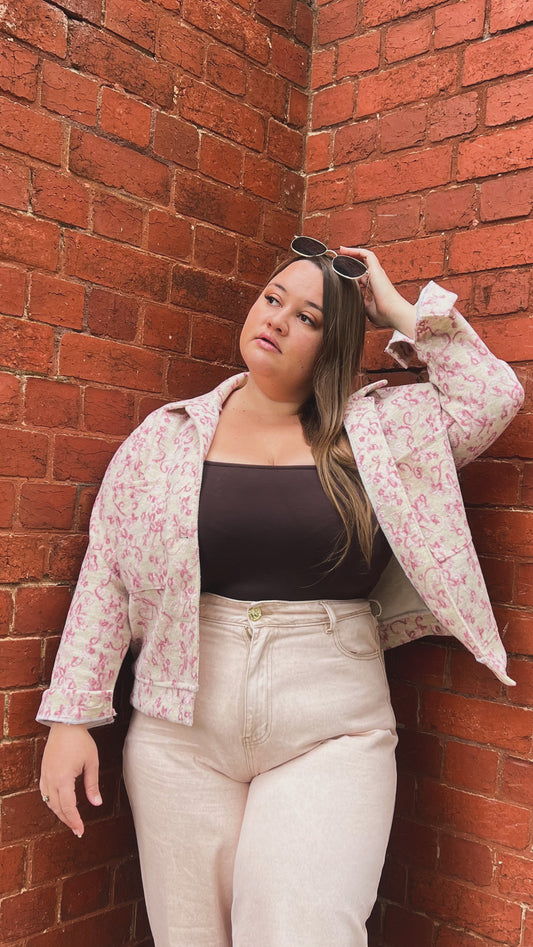 Ebony Embroidered Jacket