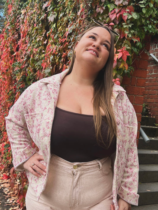 Ebony Embroidered Jacket
