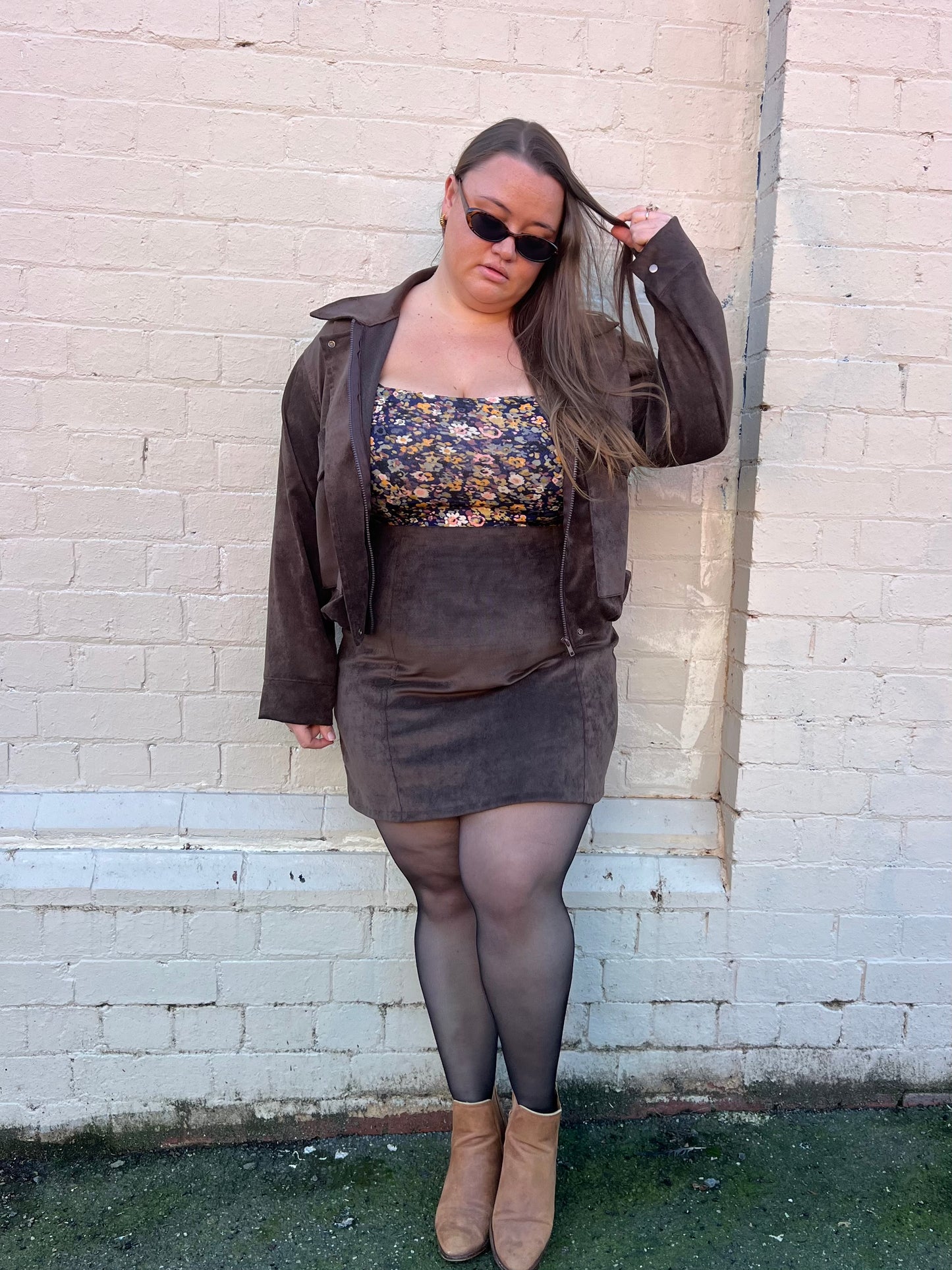Miranda Jacket in Chocolate Cord