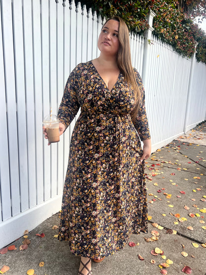 Alexia Wrap Dress - MADE TO ORDER