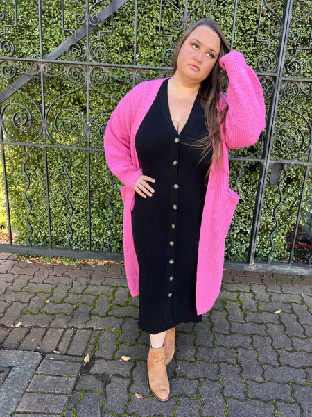 Carrie Cardigan - Pink