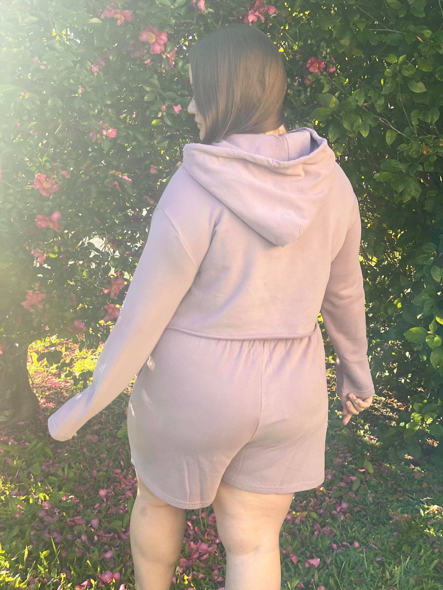 Boyfriend Shorts - Lavender Fleecy
