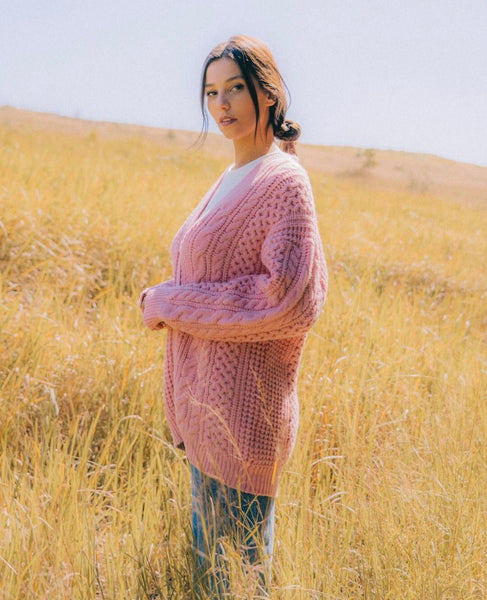 Elizabeth Cardigan - Pink