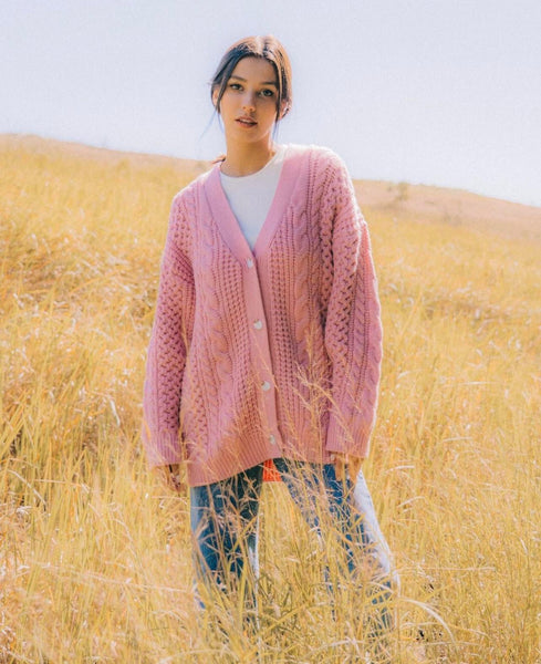 Elizabeth Cardigan - Pink