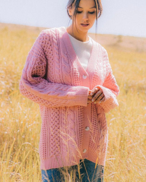 Elizabeth Cardigan - Pink