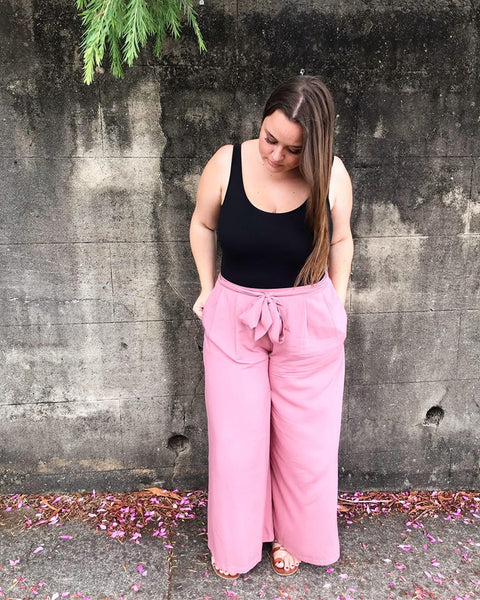 Penelope Pants - Dusty Pink