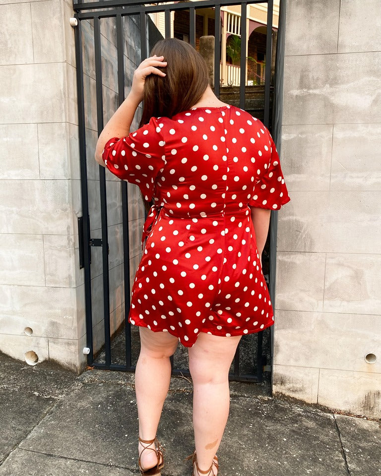 Polkadot Charlie Playsuit