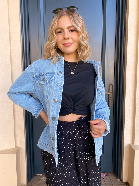 Daisy Denim Jacket