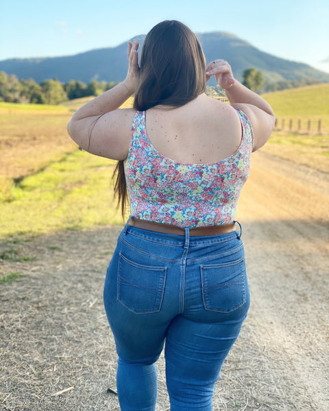 Tiffany Bodysuit - Peach