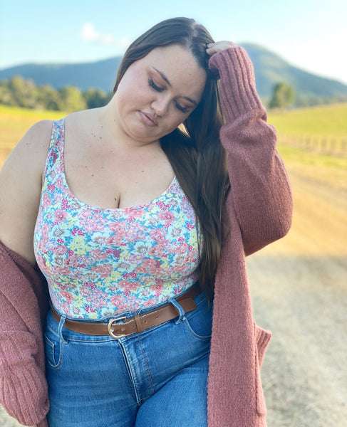 Tiffany Bodysuit - Peach