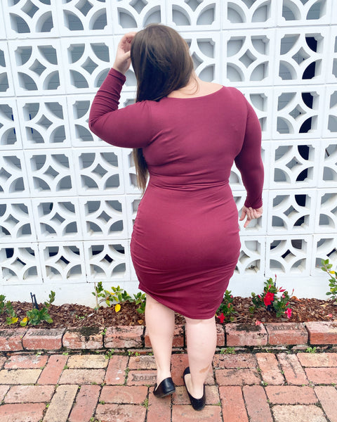 Ruby Ruched Dress