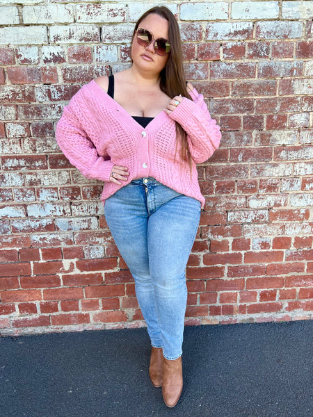 Elizabeth Cardigan - Pink