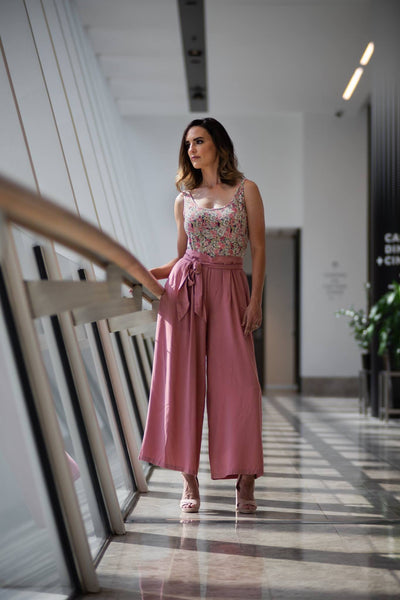 Penelope Pants - Dusty Pink